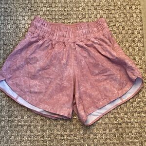 Lululemon size 4 running shorts